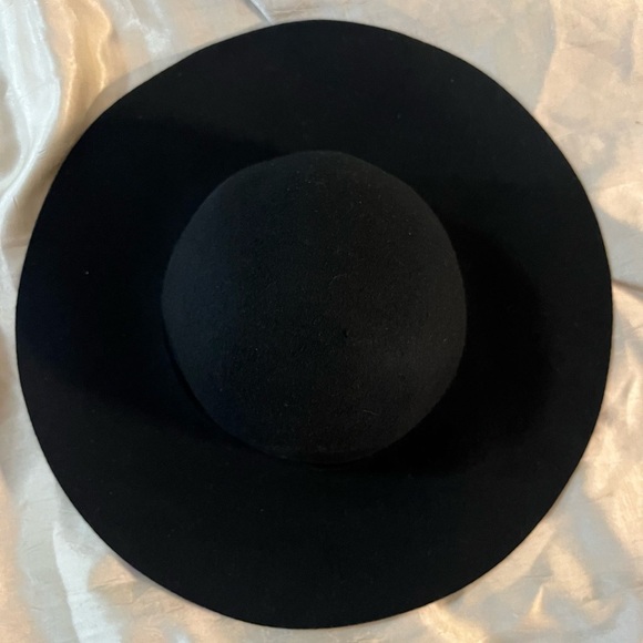 World Market 100% Wool Classic Black Hat - Picture 3 of 7